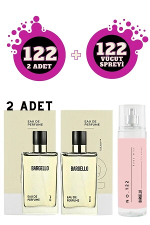 122 Edp Orientalisches Damenparfümset und Körperspray - Bargello