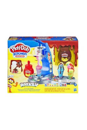 (منز) - محل الآيس كريم بلوني (لاعب الخبز 122492 - Play Doh