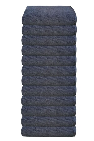 12li Paket Boya Tutmayan Mikrofiber El Yüz Spor Kuaför Havlusu 50x90 00582 - Elmira Textile