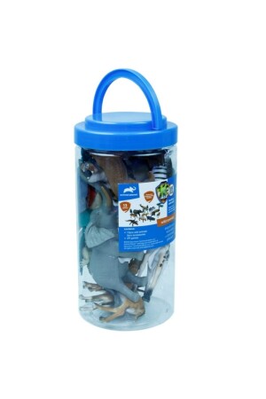 13-teiliges Wildtier-Set im Eimer 23 cm - Vardem