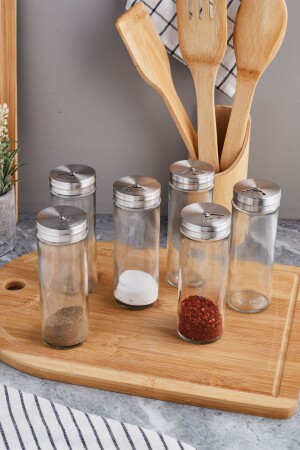 13672 Simplico 6-Piece Salt Shaker, Pepper Shaker Spice Set 180 Ml Perotti 13672 Simplico 6-Piece - Perotti