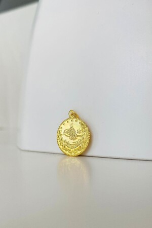 14 Carat Gold Printed Tugra Pendant UCBSKTGR - Bayar Gold
