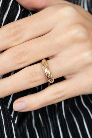 14 Carat Gold Snail Women's Ring - Oroline Kuyumculuk