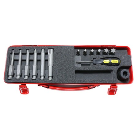 14-piece impact socket set KOKEN Torx 1/2