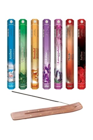 140 Pieces of Incense 7 Different Aromas % Incense Boat Will Not Be Sent. (LEYANSA BRAND) BS-66758 - Aura