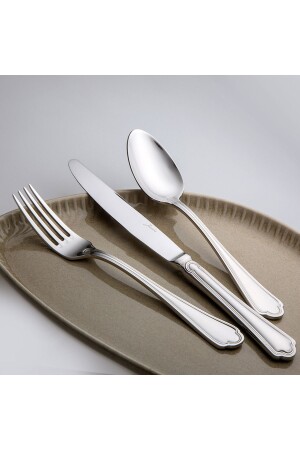 1400 84 Piece Fork Spoon Knife Set for 12 Persons 500. 01. 01. 2120 - Jumbo
