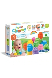 14706 Soft Clemmy – Soft-Block-Set – 12 Stück 6–36 Monate BLC0000008807 - Clementoni