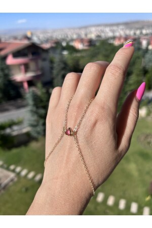14K vergoldetes Herzdetail Shahmeran - Pop Up Store