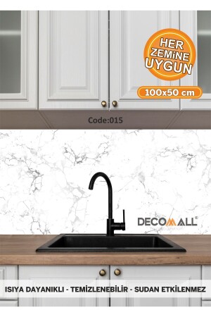 15 Code ADHESIVE PATTERNED FOIL COVERING FOR WALL CABINET KITCHEN COUNTERTOP (50x100cm) - Decomall