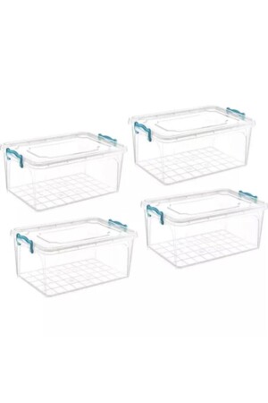15 Lt Pantry Box Storage Container 4 Pieces - Medplast