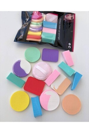15 Pack Makeup Sponges - Roesıa Rose Cosmetics