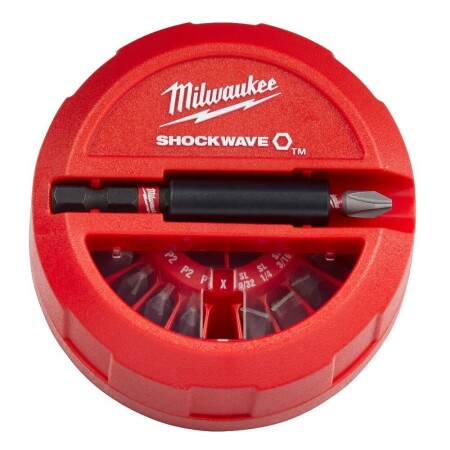 15-piece bit set MILWAUKEE SHW CD - Milwaukee Accessories