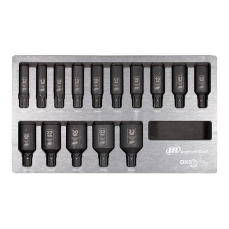 15-piece extension head set INGERSOLL DXS - Ingersoll-Rand
