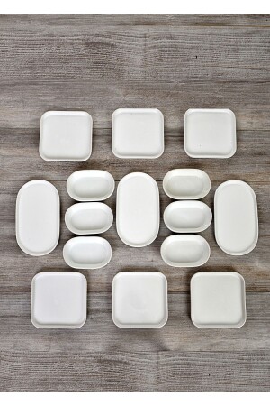 15 Piece Sultan Series Breakfast Presentation Set & plate EVMSPTE1103 - EvimSepette