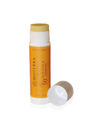 منز-المنظور العضوي للشمس 15 جرام من عصا الشمس Spf50 700 82 090 - Bioterra