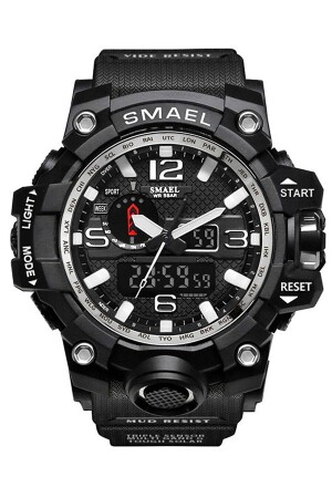 1545 Silver Men's Wristwatch Waterproof - SMAEL