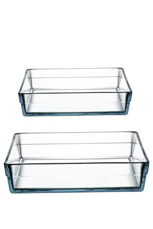 159129 Borcam Premium Square Tray Set 59314-59304 Fma05209 Fma99930 159 - Paşabahçe