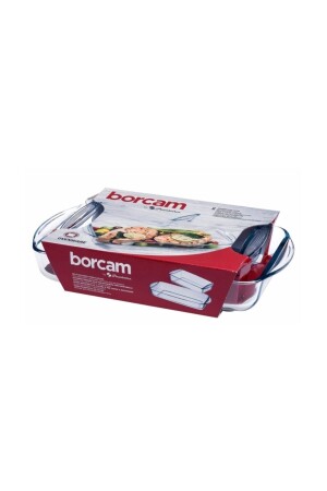 159190 2-Piece Rectangular Pyrex Glass 1591900 - Paşabahçe