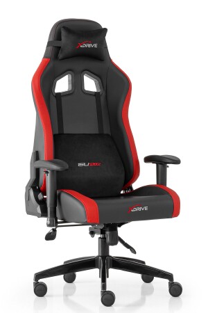 15er-Pack Plus professioneller Gaming-Stuhl Rot/Schwarz XD-15-SA/S - XDrive