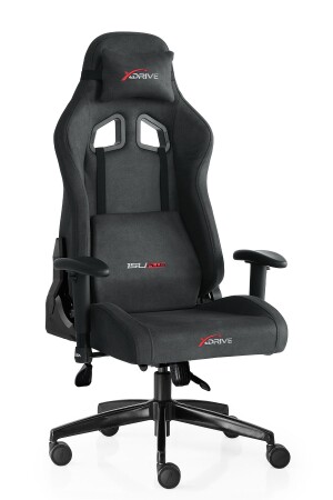 15er-Pack Plus professioneller Gaming-Stuhl aus schwarzem Stoff XD-15-SA/S - XDrive