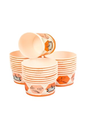16 Oz Pappsuppenschüssel 25 Stück Schüssel 25 Stück Deckel (dick) 480 ml TYC00745763637 - GüneşTedarikk