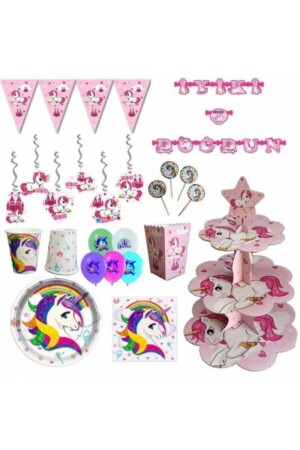 متجر الحفلات في مدينة إزمير (منز) ، في عيد ميلاد 16 شخصاً - Unicorn