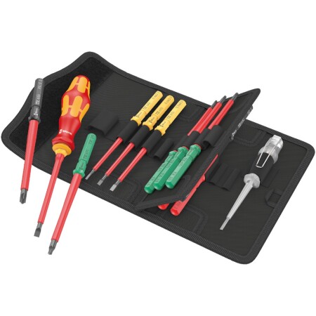 16-piece screwdriver set for electricians WERA KK VDE 16 - Wera