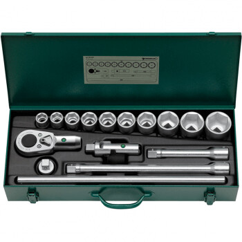 16-piece socket set STAHLWILLE 55/10/6 3/4