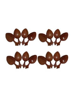 16 Pieces Wooden Game Spoon Demonstration and Game Spoon Short Wooden Spoon - Happyland
