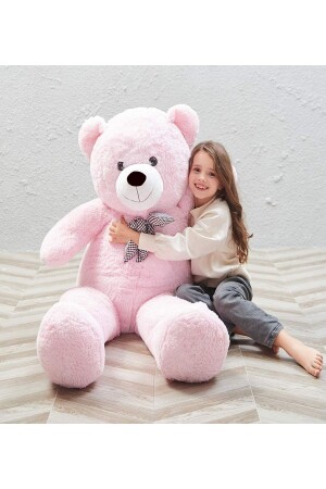 160 Cm Imported Giant Plush Bear with 3 Colors Bow Tie, Special Gift for Lovers - 100% Local 160new - Sole