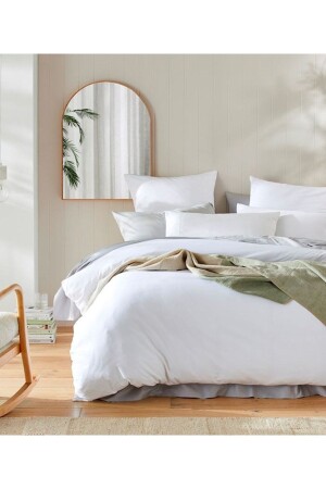 160 X 230 Cm Single Cotton Nano Hotel Series Duvet Cover nns03362 - CAQQA