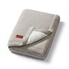 1658 Cotton blanket with fleecing lining - BABYONO