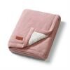 1659 01 Cotton blanket with fleecing lining - BABYONO