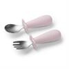 1665/02 Stainless steel spoon and fork - BABYONO