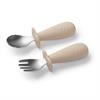 1665/03 Stainless steel spoon and fork - BABYONO