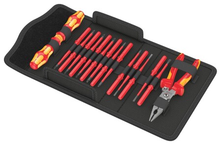 17-piece electrician's tool set WERA KK VDE 17 Extra Slim 1 - Wera