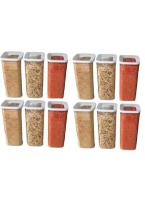 1700 ml Storage Container & 12 Piece Set vp170012 - Vip Ahmet