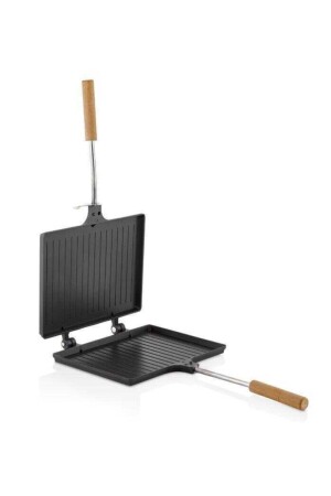 17*23 Cm Cast Iron Toaster, Gray 3 VM TV4 31 019 - papilla