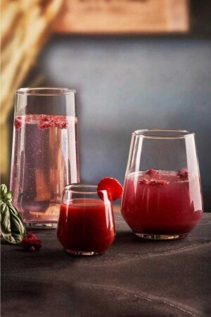 18-teiliges Allegra Kaffee-, Wasser- und Softdrink-Set Fma02286 Fma07174 Fma04351 235 UPBND00650 - Paşabahçe