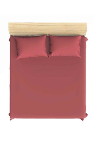 180x200 Dried Rose King Size Elastic Sheet Set - Makiteks