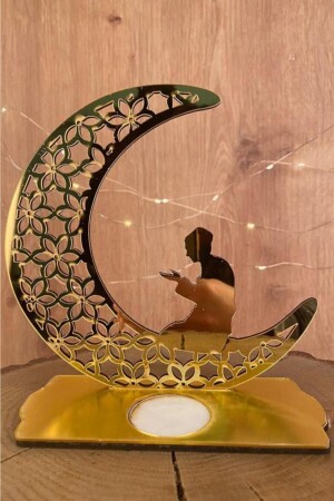 نموذج صلاة من النموذج الذهب 18x16 - المكتب - Aker Hediyelik