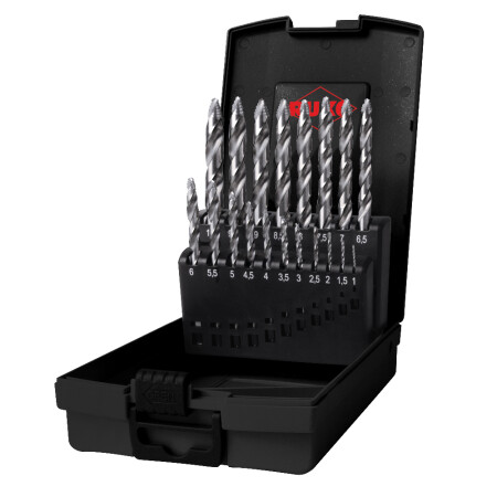 19-piece drill bit set RUKO HSS-G - Ruko