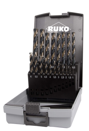 19-teiliges Bohrerset RUKO Speedcut - Ruko