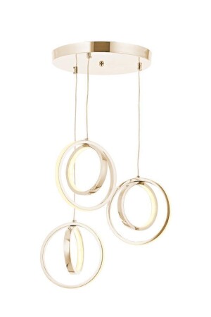 1909-3 Yellow 3 LED Chandelier 1909-3 SR - Eray Aydınlatma