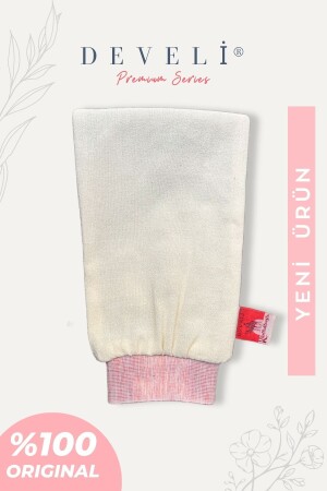 1973 Ecru Peeling Glove 100% Flush Silk Scrub Bath Bath Scrub Suitable for All Skin Types DevMeh20 - Develi