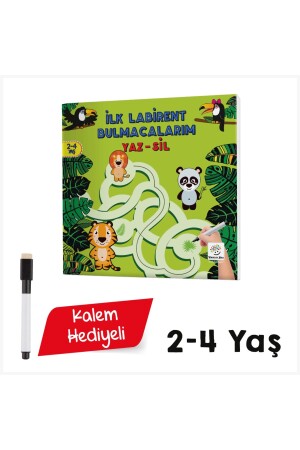 2-4 Year Old Inventor Ant Write-Erase Series - My First Maze Puzzles - Yükselen Zeka Yayınları