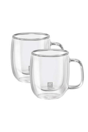 مجموعة من النظارات مزدوجة من 2 نظارات إسبريسو مع اليدين 80 مل 39500-110-0 - Zwilling