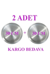 2 Adet 30 Cm Kararmaz Künefe Kadayıf Tabağı Tepsisi (KARGO BEDAVA) Tepsi-30KVL - KAVELE