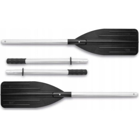 2 adet alüminyum ponton kürek, tek kişilik tüy kayak, 137 cm, INTEX - Intex