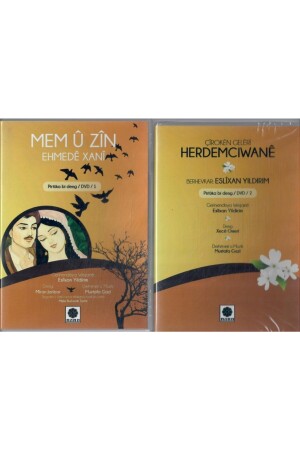 MNZ-2 قطعة مجموعة:mem Ü Zin Pirtüka Bi Deng/dvd 1 / Çiroken Geleri Herdemcıwane Dvd 2 hkl6930184 - Azad Yayınevi
